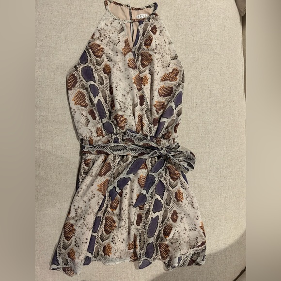 ‼️CLEARANCE‼️ TCEC Snakeskin print dress - Picture 3 of 8